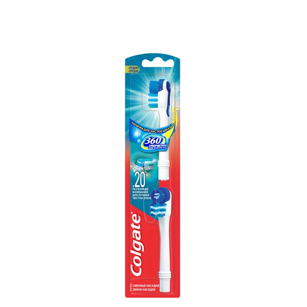 Сменные насадки Colgate 360 (2 шт.)