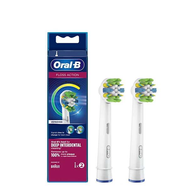 Насадки Oral-B EB25RB Floss Action CleanMaximiser (2 шт.) на зубную щетку
