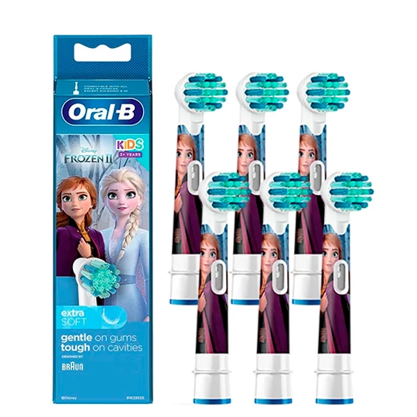 Насадки Oral-B EB10S Extra Soft Frozen "Холодное сердце" детские (6 шт.)