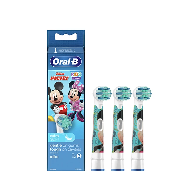 Насадки Oral-B EB10S Extra Soft Mickey (3 шт.) детские ЕС