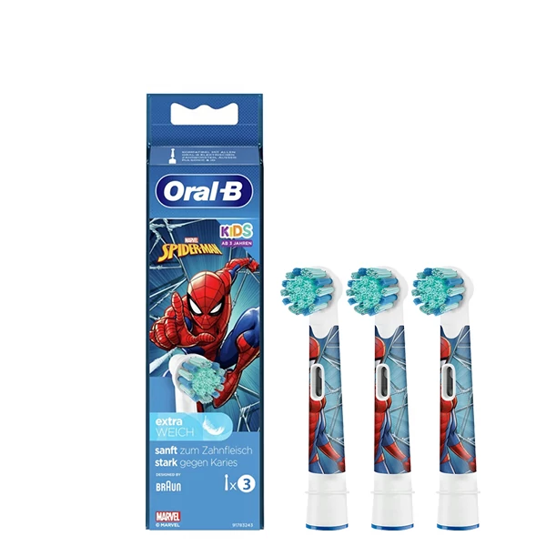 Насадки Oral-B EB10S Extra Soft Spider-Man (3 шт.) детские ЕС