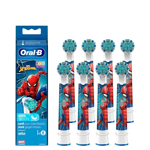 Насадки Oral-B EB10S Extra Soft Spider-Man (8 шт.) детские ЕС