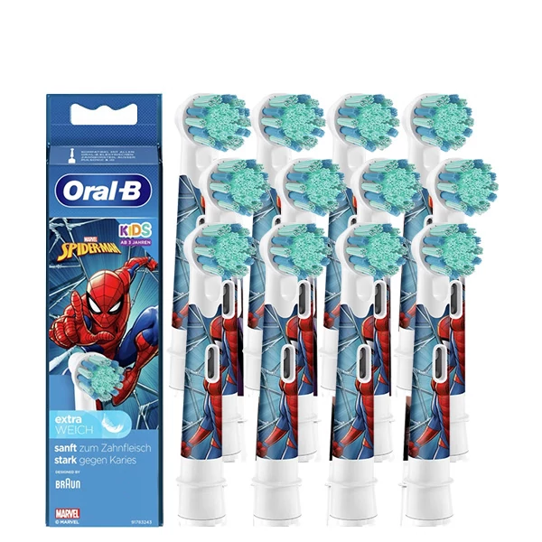 Насадки Oral-B EB10S Extra Soft Spider-Man (12 шт.) детские ЕС