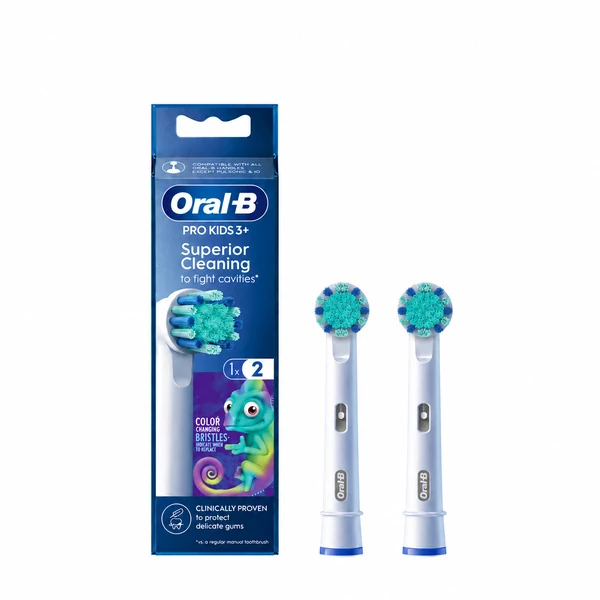 Насадки Oral-B EB10S Pro Kids Chameleon 3+ на зубную щетку (2 шт.) ЕС
