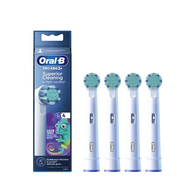 Насадки Oral-B EB10S Pro Kids Chameleon 3+ на зубную щетку (4 шт.) ЕС