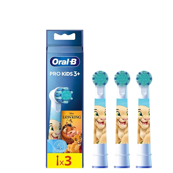Насадки Oral-B EB10S Pro Kids The Lion King White на зубную щетку (3 шт.)