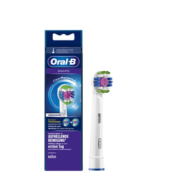 Насадка Oral-B EB18pRB 3D White Luxe CleanMaximiser (1 шт.) на зубную щетку ЕС