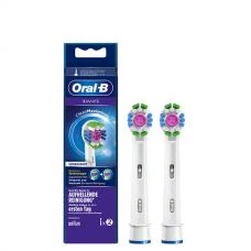 Насадки Oral-B EB18pRB 3D White Luxe CleanMaximiser (2 шт.) на зубную щетку ЕС
