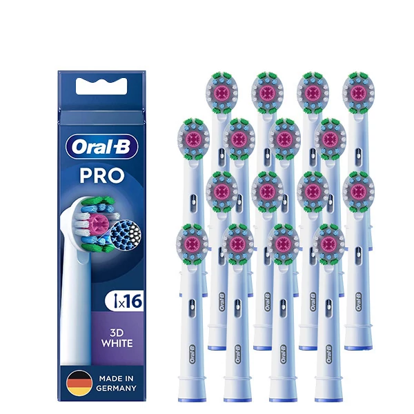 Насадки Oral-B EB18pRX Pro 3D White Luxe на зубную щетку (16 шт.) ЕС