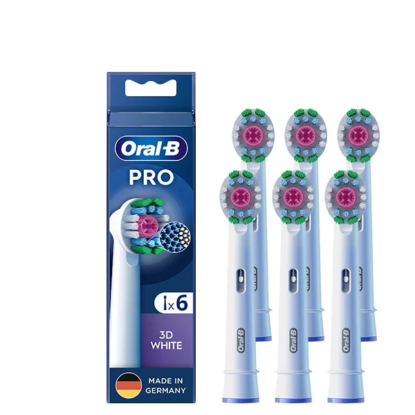 Насадки Oral-B EB18pRX Pro 3D White Luxe на зубную щетку (6 шт.) ЕС