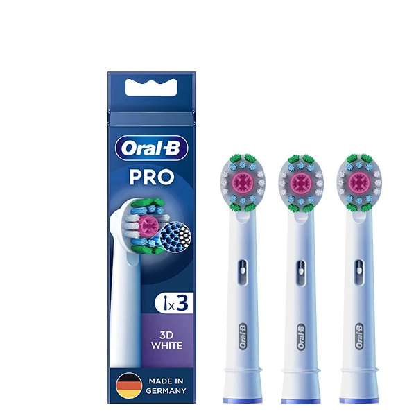 Насадки Oral-B EB18pRX Pro 3D White Luxe на зубную щетку (3 шт.) ЕС