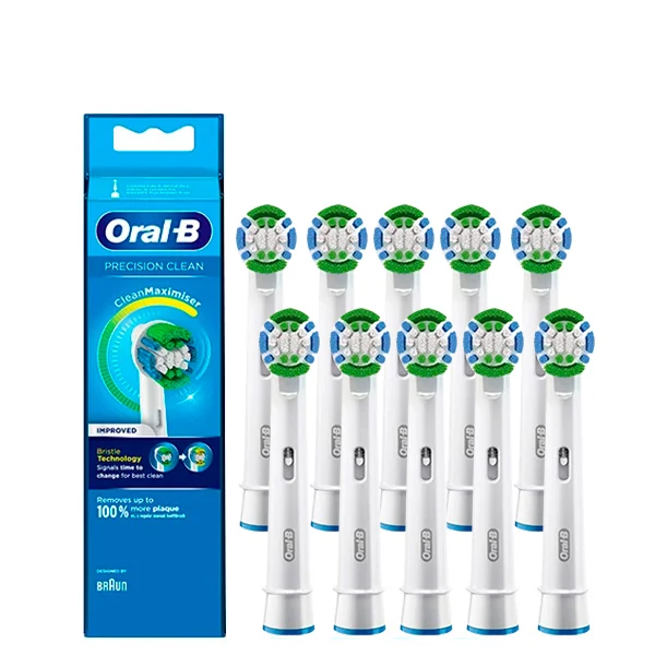 Насадки Oral-B EB20RB Precision Clean CleanMaximiser (10 шт.) на зубную щетку