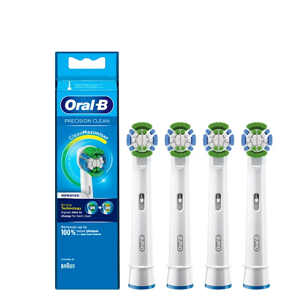 Насадки Oral-B EB20RB Precision Clean CleanMaximiser (4 шт.) на зубную щетку