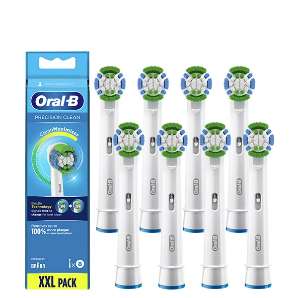 Насадки Oral-B EB20RB Precision Clean CleanMaximiser (8 шт.) на зубную щетку