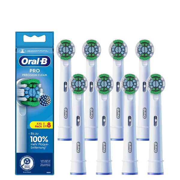 Насадки Oral-B EB20RX Pro Precision Clean на зубную щетку (8 шт.)