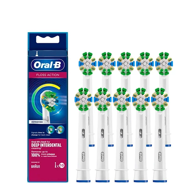 Насадки Oral-B EB25RB Floss Action CleanMaximiser (10 шт.) на зубную щетку