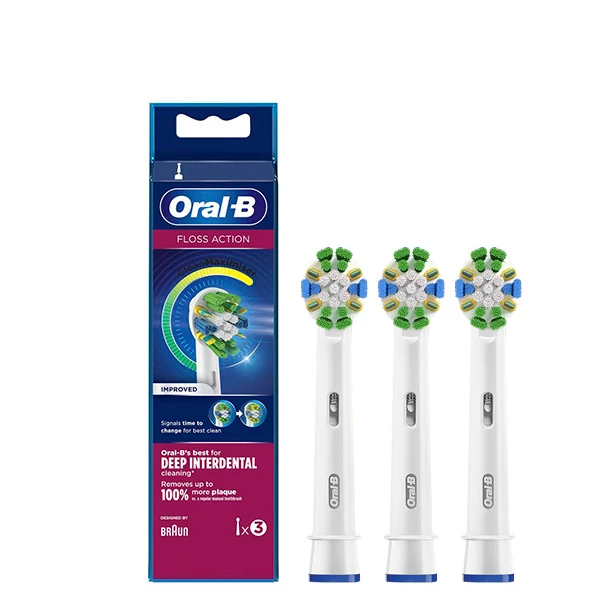 Насадки Oral-B EB25RB Floss Action CleanMaximiser (3 шт.) на зубную щетку