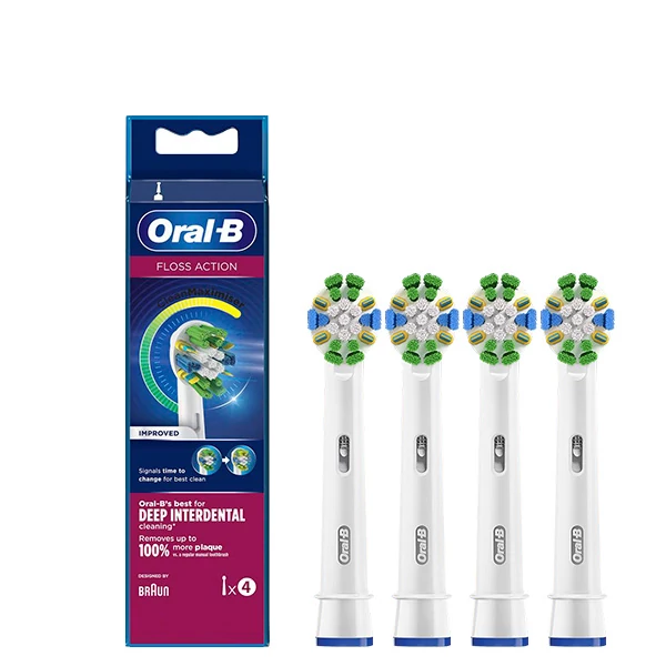 Насадки Oral-B EB25RB Floss Action CleanMaximiser (4 шт.) на зубную щетку ЕС