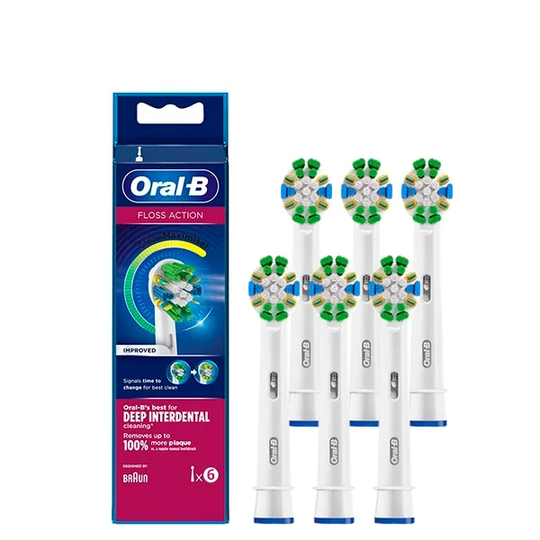 Насадки Oral-B EB25RB Floss Action CleanMaximiser (6 шт.) на зубную щетку