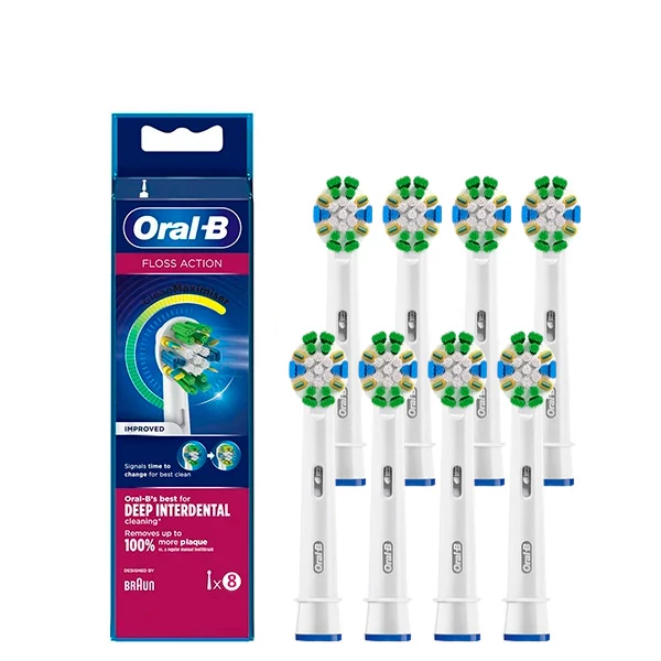 Насадки Oral-B EB25RB Floss Action CleanMaximiser (8 шт.) на зубную щетку