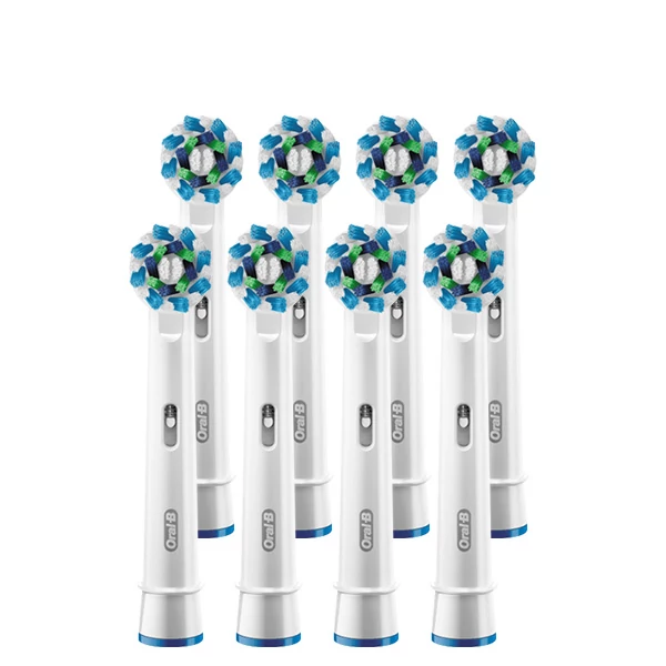 Насадки Oral-B EB50 Cross Action (8 шт) на зубную щетку ЕС