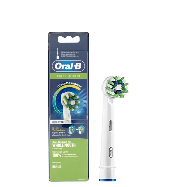 Насадки Oral-B EB50RB Cross Action CleanMaximiser (1 шт.) на зубную щетку