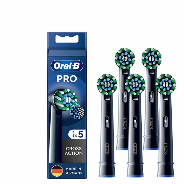 Насадка Oral-B EB50BRX Pro Cross Action Black на зубную щетку (5 шт.) ЕС