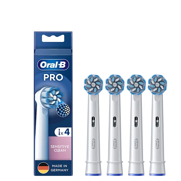 Насадки Oral-B EB60X Pro Sensitive Clean на зубную щетку (4 шт.)