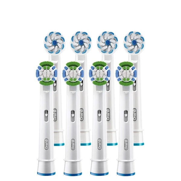 Насадки Oral-B набор GeniusX Light DUO (EB60-4 + EB20RB-4) (8 шт.) ЕС
