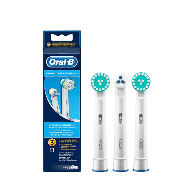 Насадки Oral-B набор для брекет-систем (OD17-2 + Power tip-1) (3 шт.)