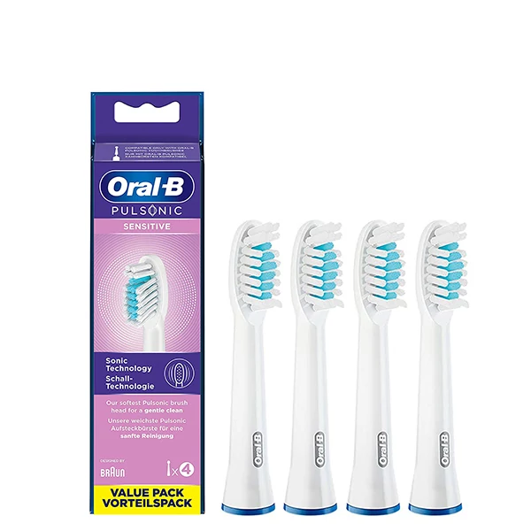 Насадки Oral-B Pulsonic Sensitive (4 шт.) для зубных щеток