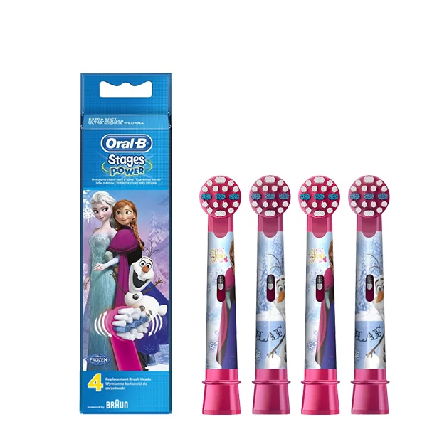 Насадки Oral-B Stages Power EB10 Frozen Холодное сердце детские 4 шт