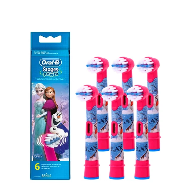 Насадки Oral-B Stages Power EB10 Frozen Холодное сердце детские (6 шт.) ЕС