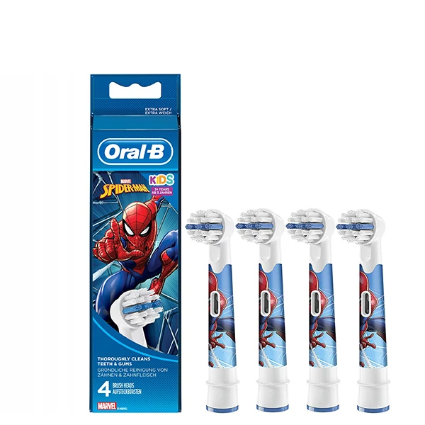 Насадки Oral-B Stages Power EB10 Marvel Spider-Man детские 4 шт.