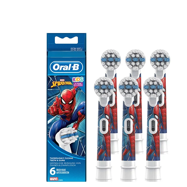 Насадки Oral-B Stages Power EB10 Marvel Spider-Man детские 6 шт.