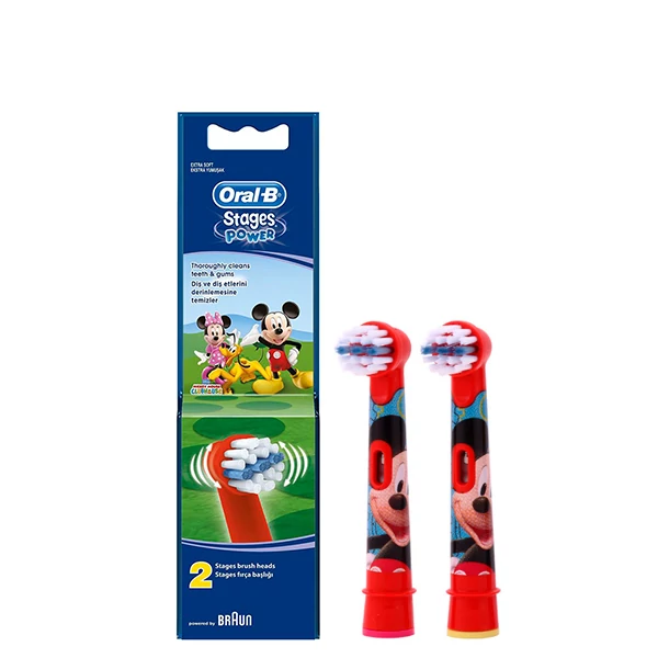 Насадки Oral-B Stages Power EB10 Mickey KIDS детские 2 шт. ЕС