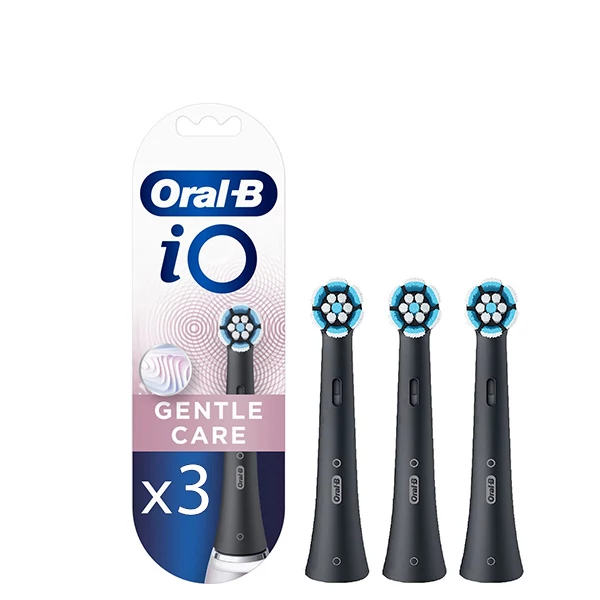 Насадки Oral-B iO RB SB Gentle Care Black (3 шт.) ЕС