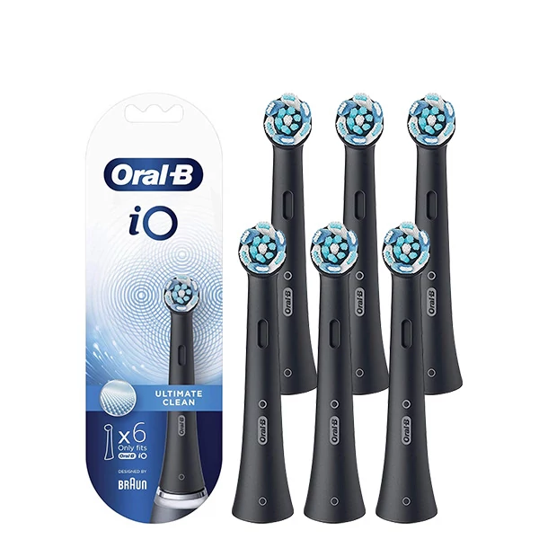 Насадки Oral-B iO RB CB Ultimate Clean Black (6 шт.) ЕС