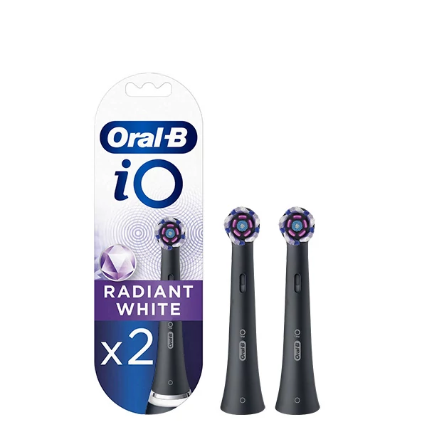 Насадки Oral-B iO RB WB Radiant White Black (2 шт.)