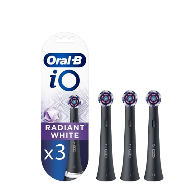 Насадки Oral-B iO RB WB Radiant White Black (3 шт.) ЕС