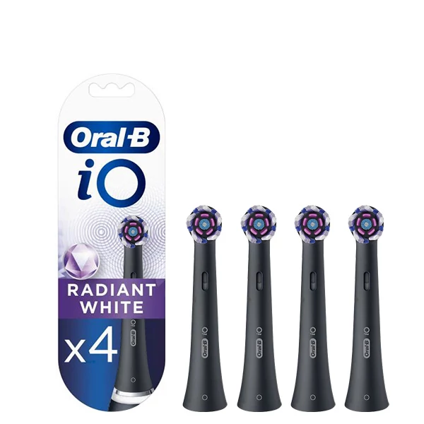 Насадки Oral-B iO RB WB Radiant White Black (4 шт.) ЕС