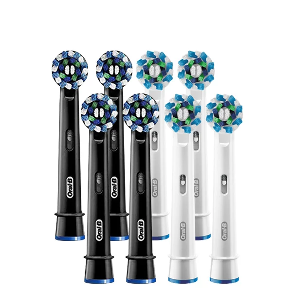 Насадки Oral-B набор EB50 Cross Action (4 шт.) + EB50BK (4 шт.) ЕС