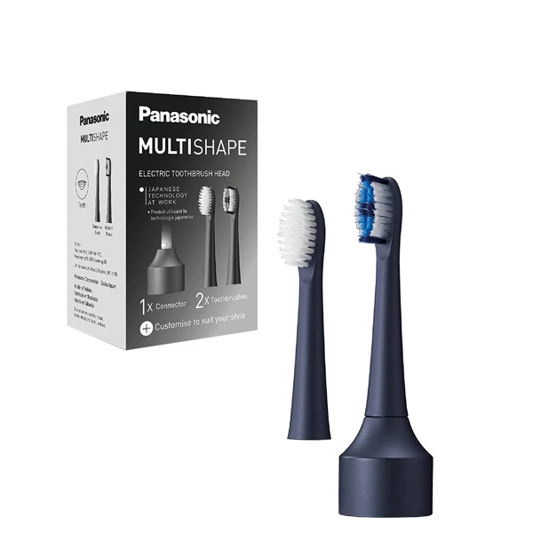 Насадки для электрической зубной щетки Panasonic Multishape ER-CTB1 Black (2 шт.) ЕС