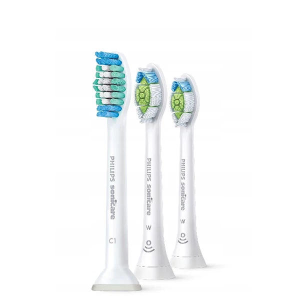 Насадки Philips Sonicare HX6013/56 Optimal White W2 + SimplyClean C1 (3 шт.)