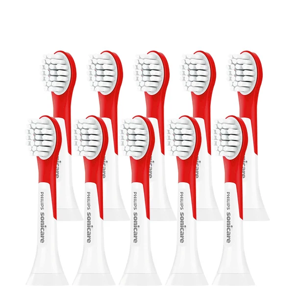 Насадки Philips Sonicare Kids Mini HX6032 Red детские 10 шт.