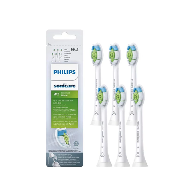 Насадки Philips Sonicare W Optimal White HX6066/10 White (6 шт.)