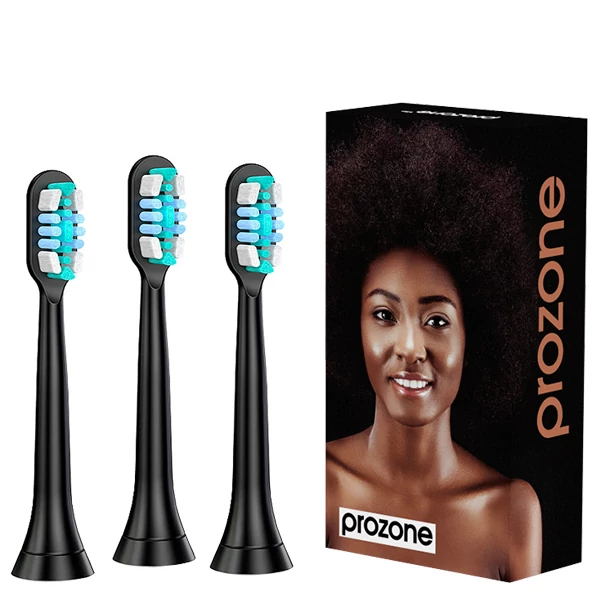 Насадки ProZone Premium-Balance (for Philips) Medium Black (3 шт.)