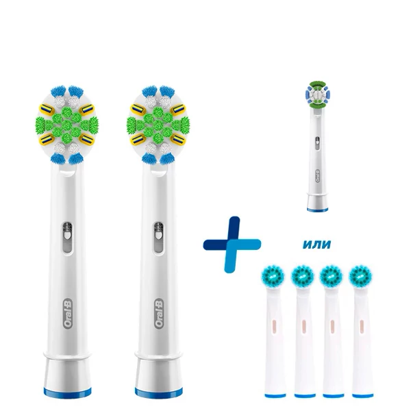 Насадки Oral-B  EB25 Floss Action (2 шт) на зубную щетку