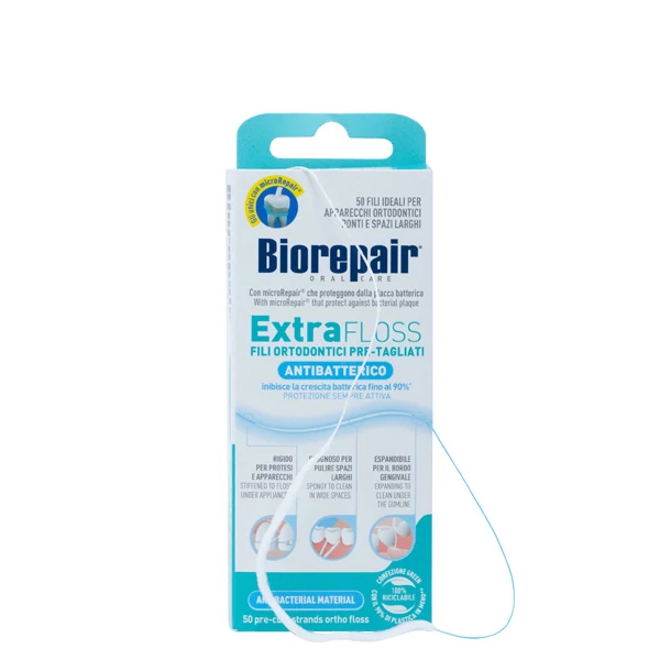 Зубная нить Biorepair Extrafloss (50 шт.) ЕС