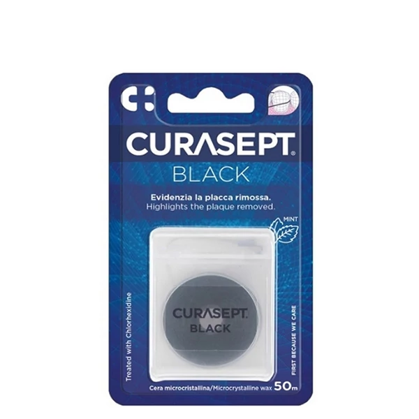 Зубная нить Curasept Black (50 м.) ЕС